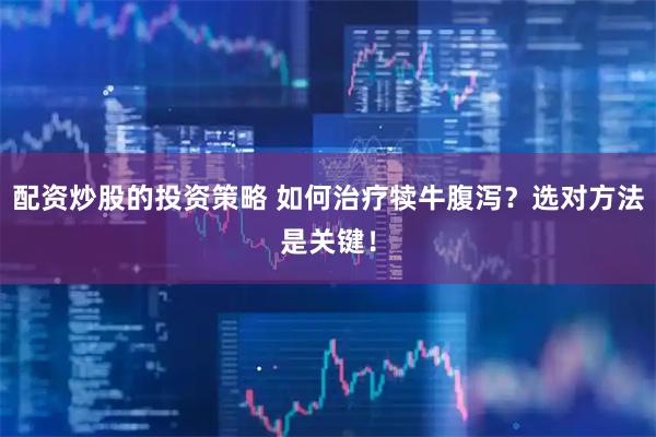 配資炒股的投資策略 如何治療犢牛腹瀉？選對方法是關(guān)鍵！